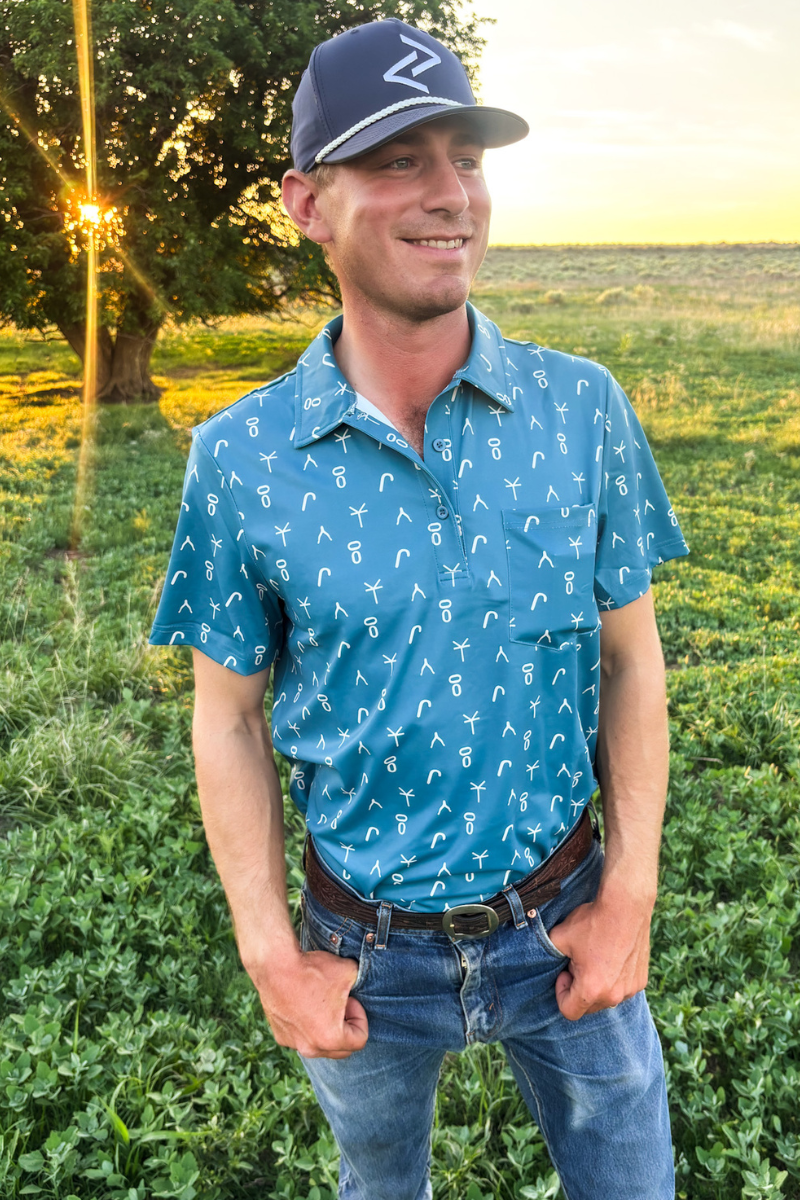 Cattleman Polo- Men’s