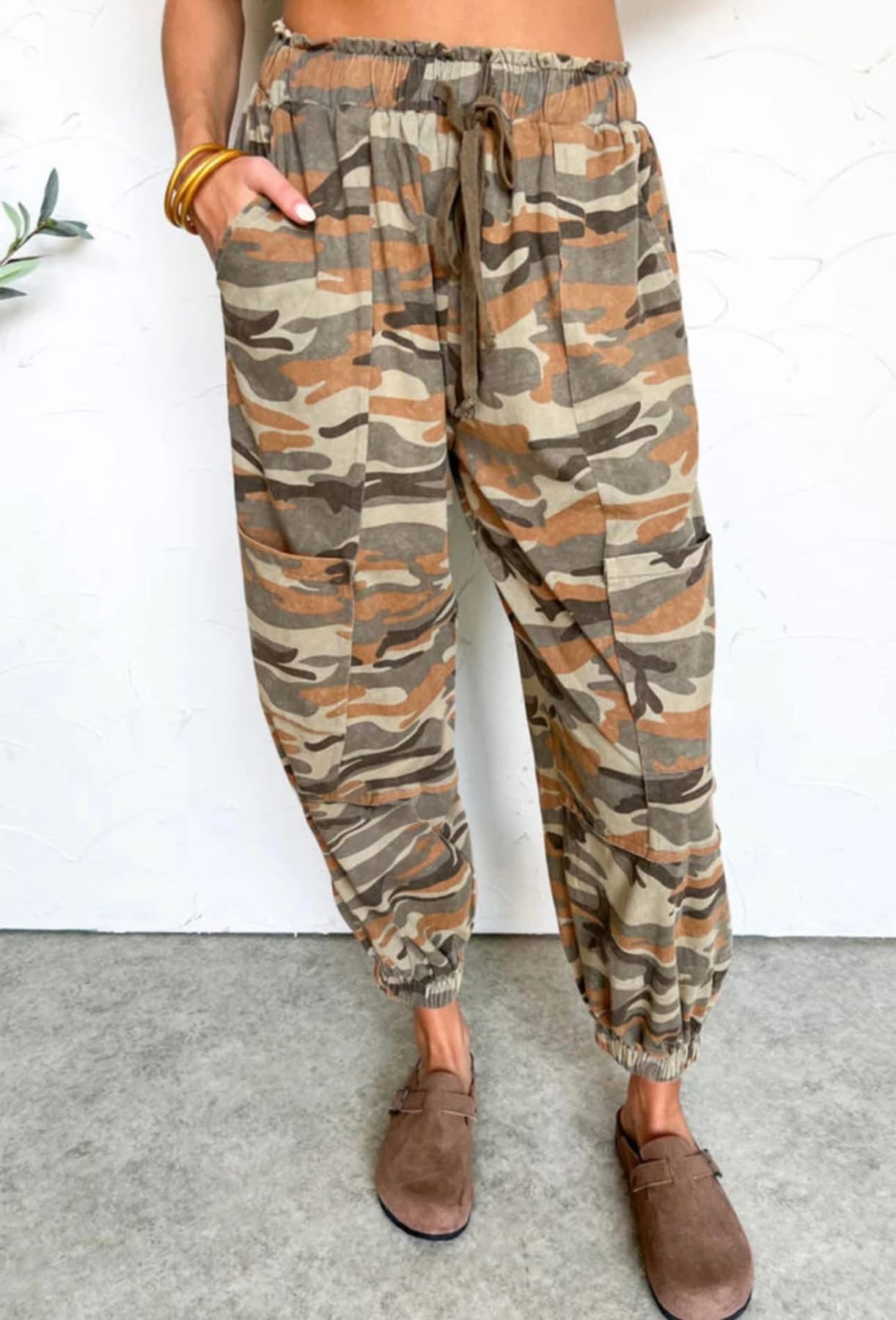 Camo Joggers