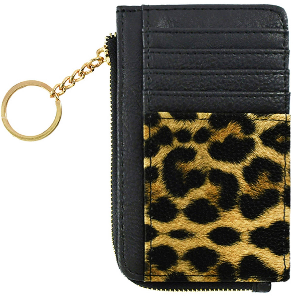 Small Faux Leather Card Holder
