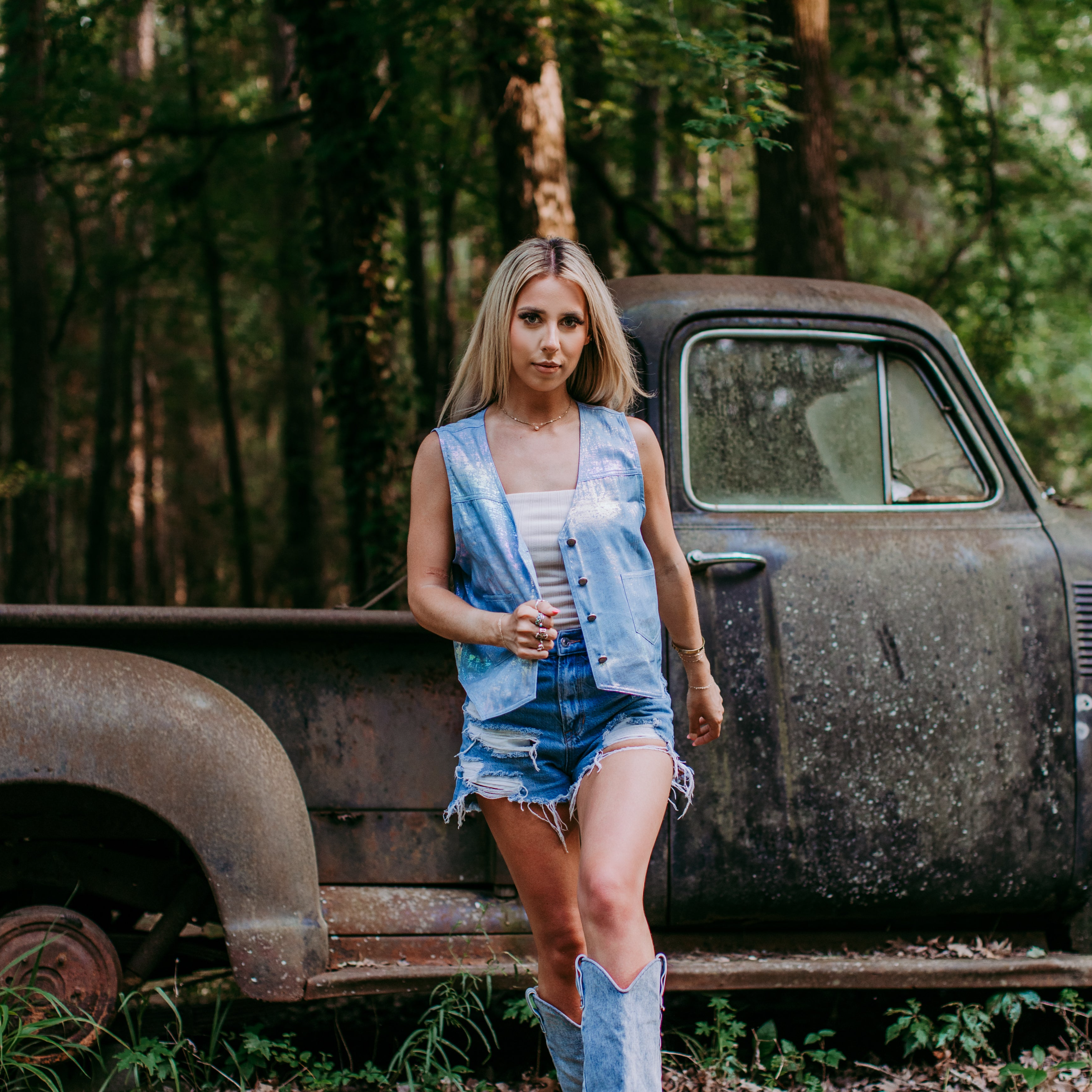 Metallic Vest