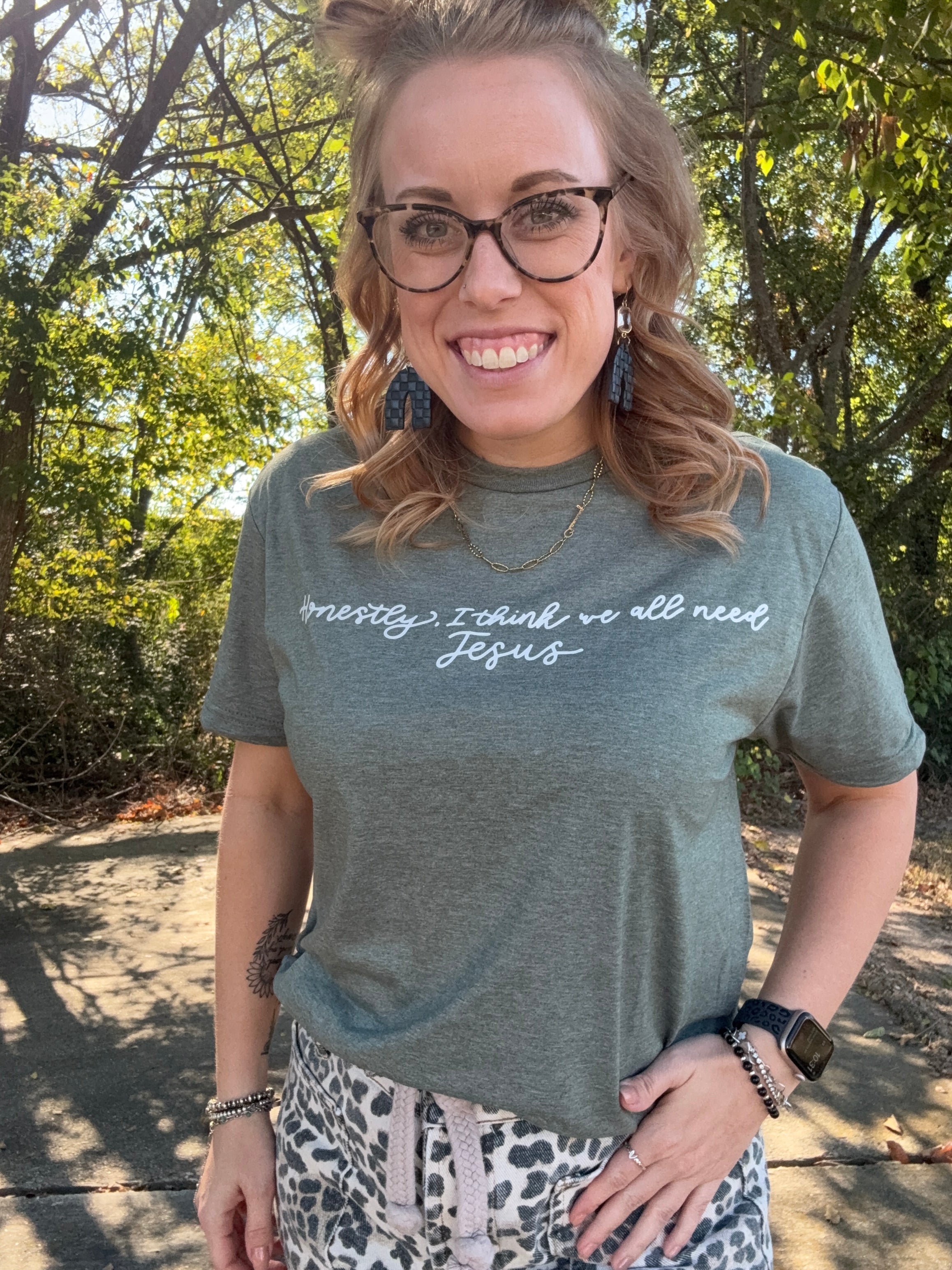 We Just Need Jesus Tee
