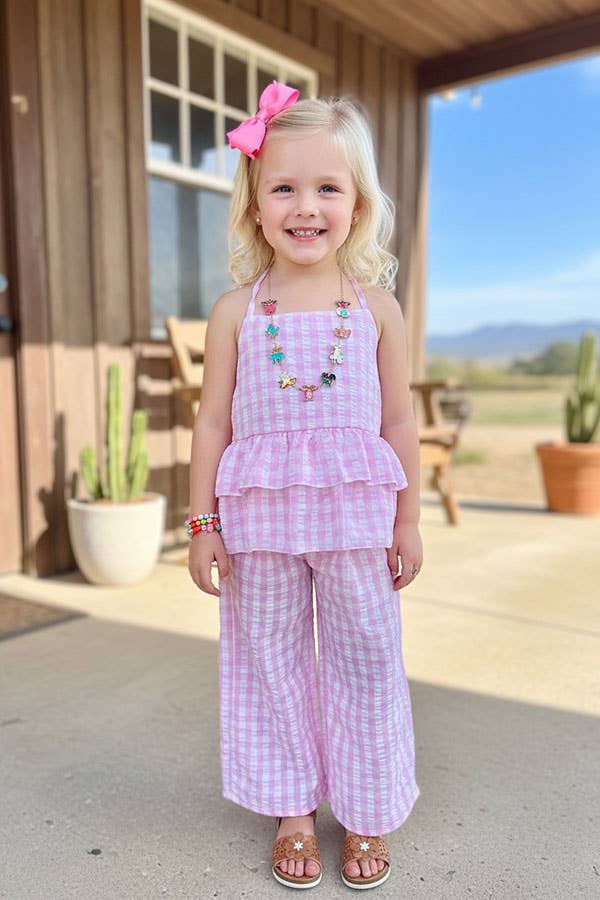 Chic seersucker set