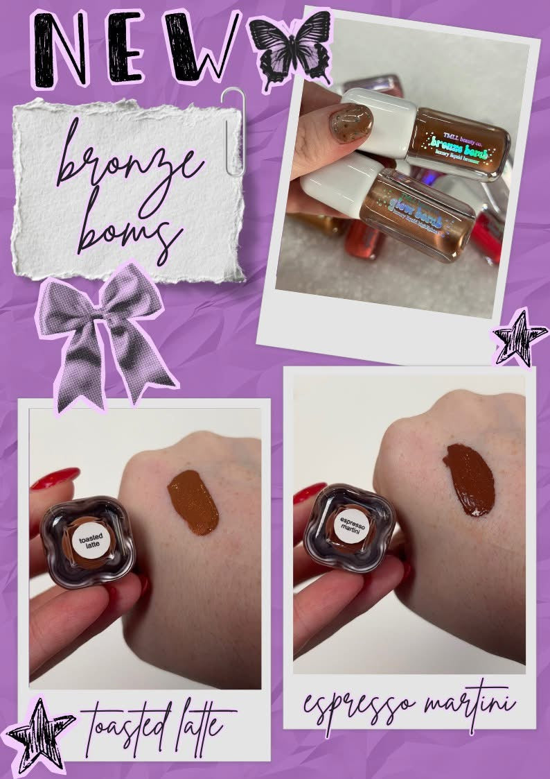 Face Boms- Blush, Glow, Bronze