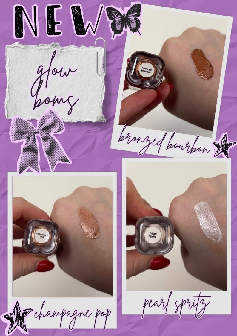 Face Boms- Blush, Glow, Bronze