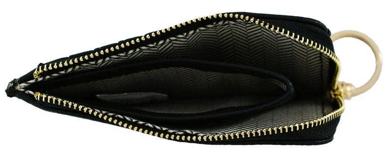 Small Faux Leather Card Holder