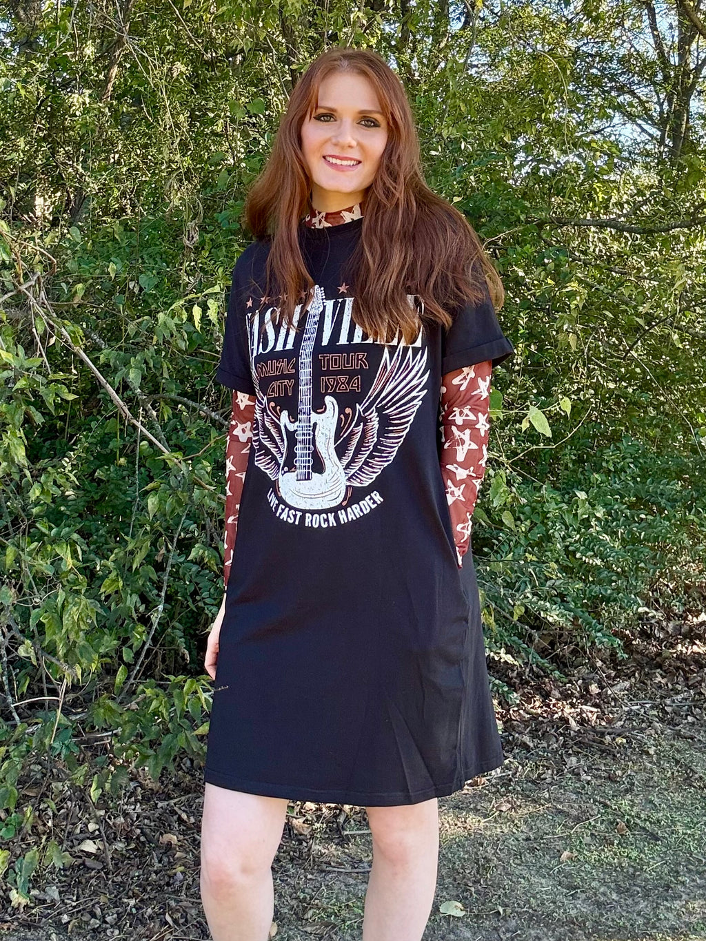 Western Nashville Mini Dress