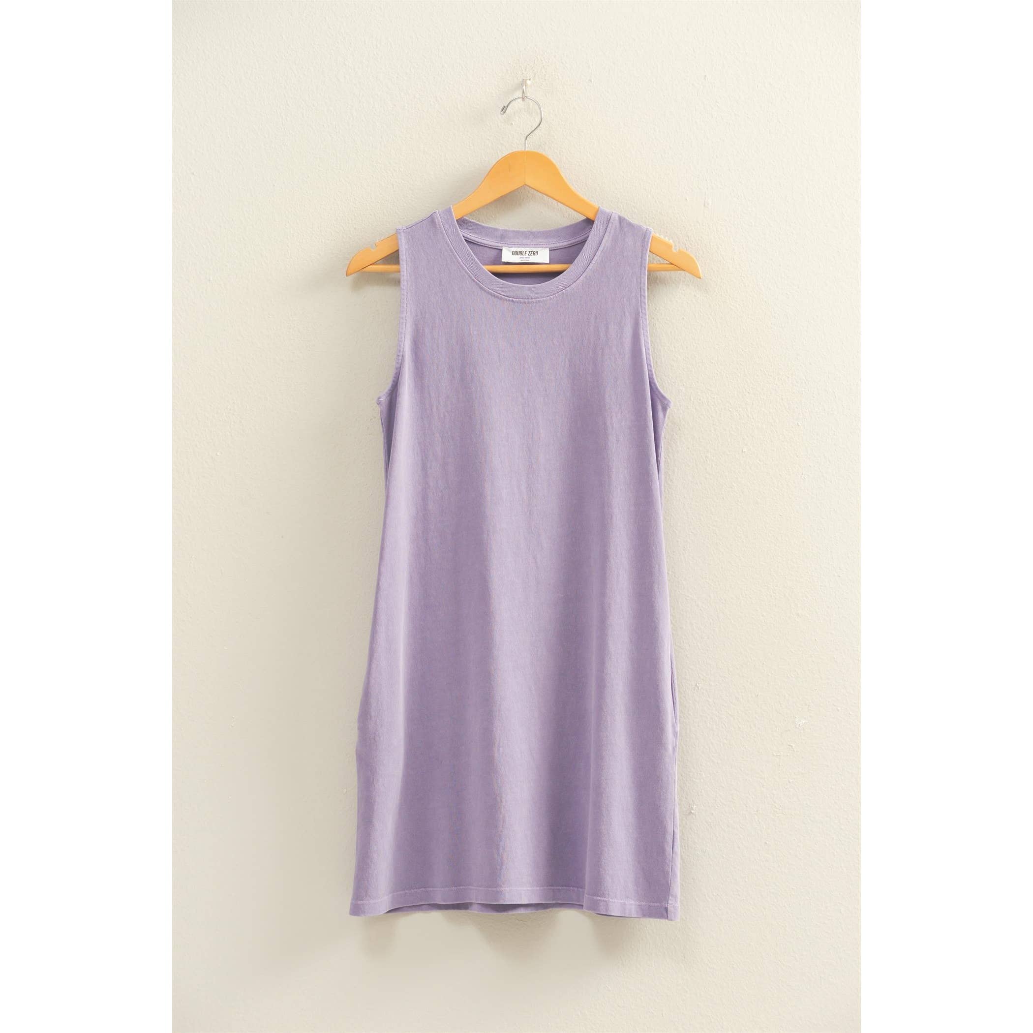 Sleeveless Mini Dress w/ Pockets