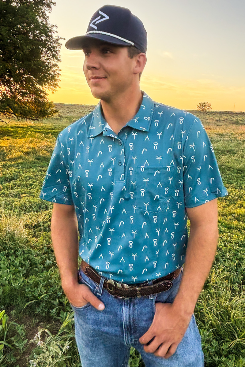 Cattleman Polo- Men’s
