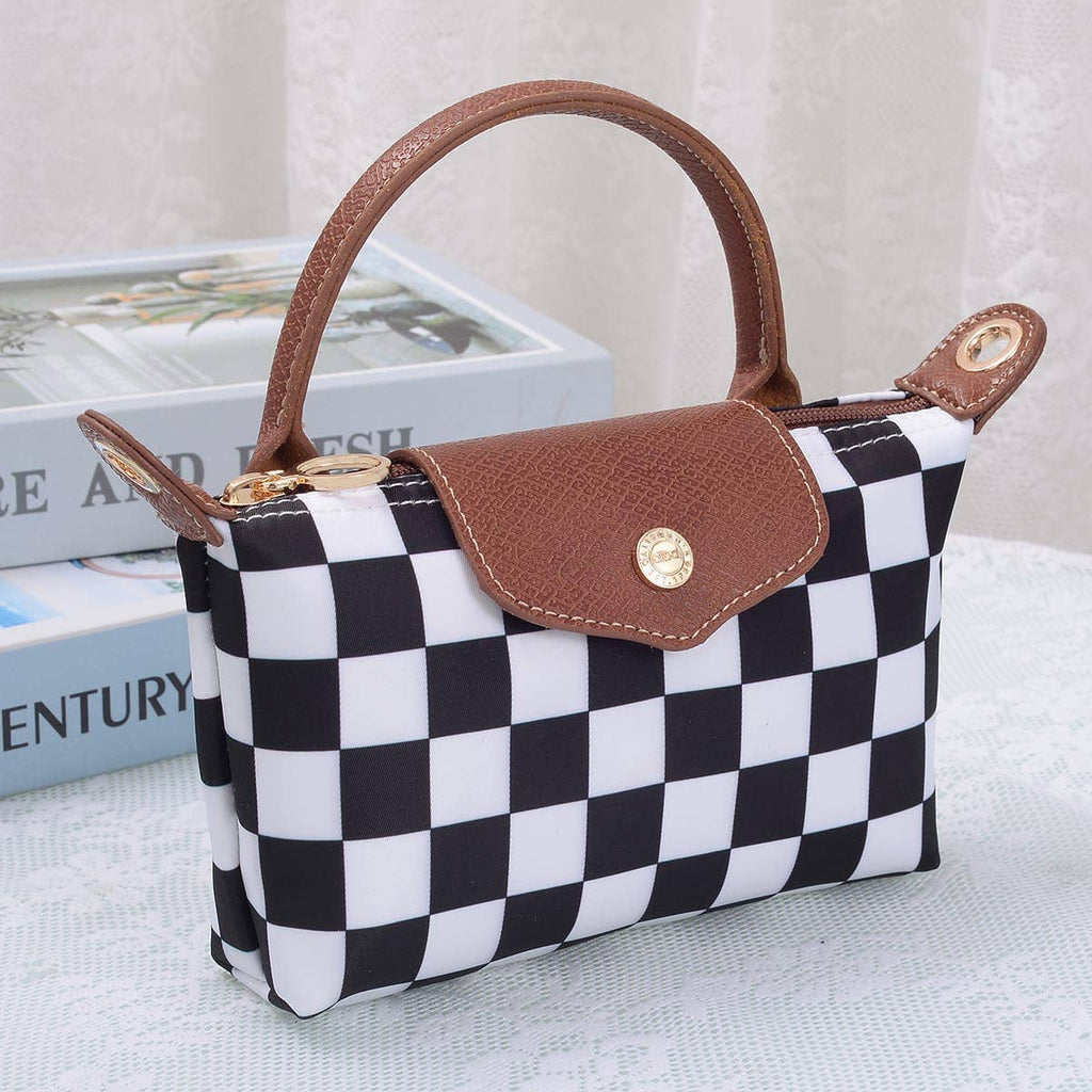 Claire Print Nylon Mini Crossbody Bag