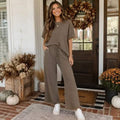 Chocolate Brown Textured Set