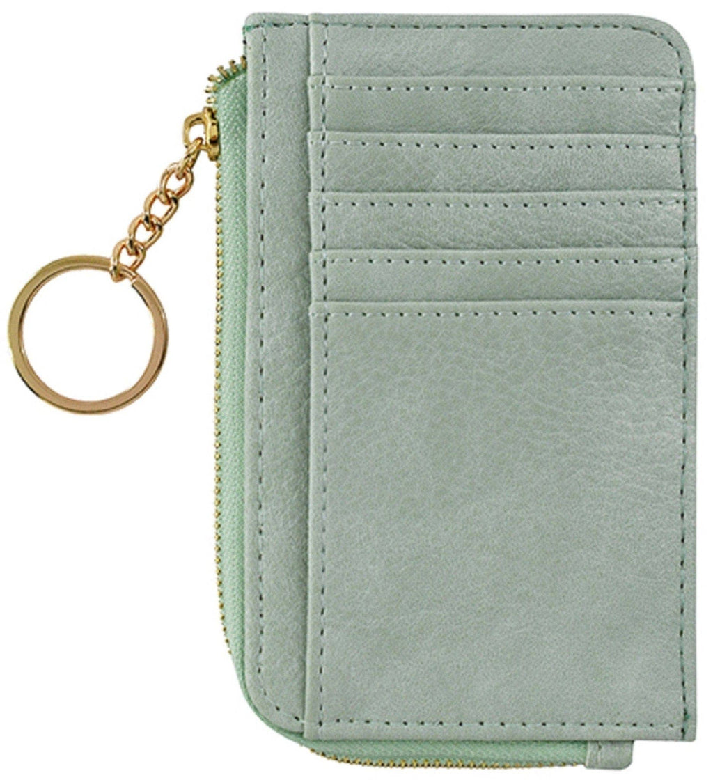 Small Faux Leather Card Holder