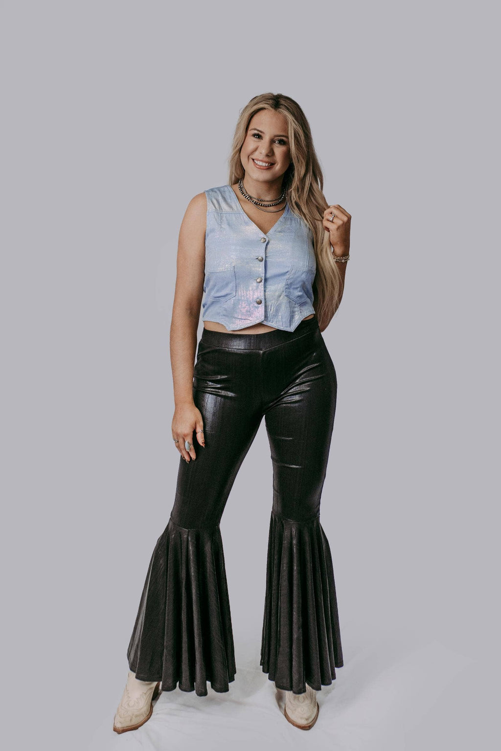Metallic Vest