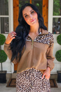 Safari Chic- Mia Pullover