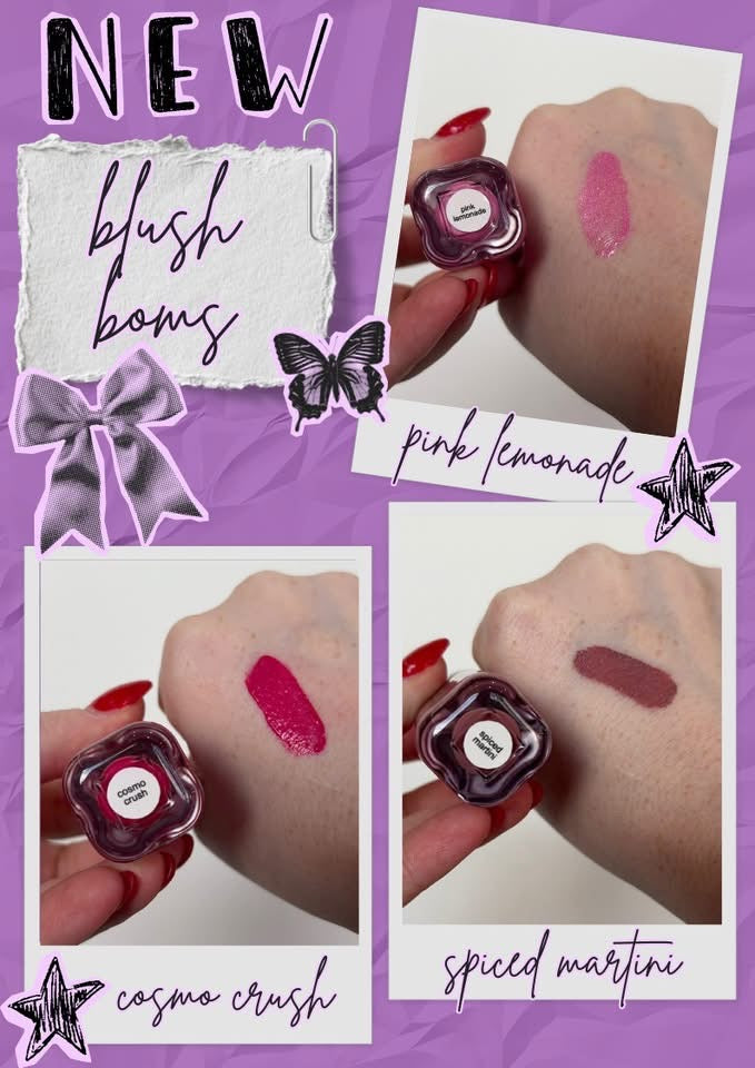 Face Boms- Blush, Glow, Bronze