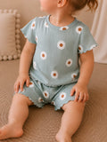 Sage Floral Set