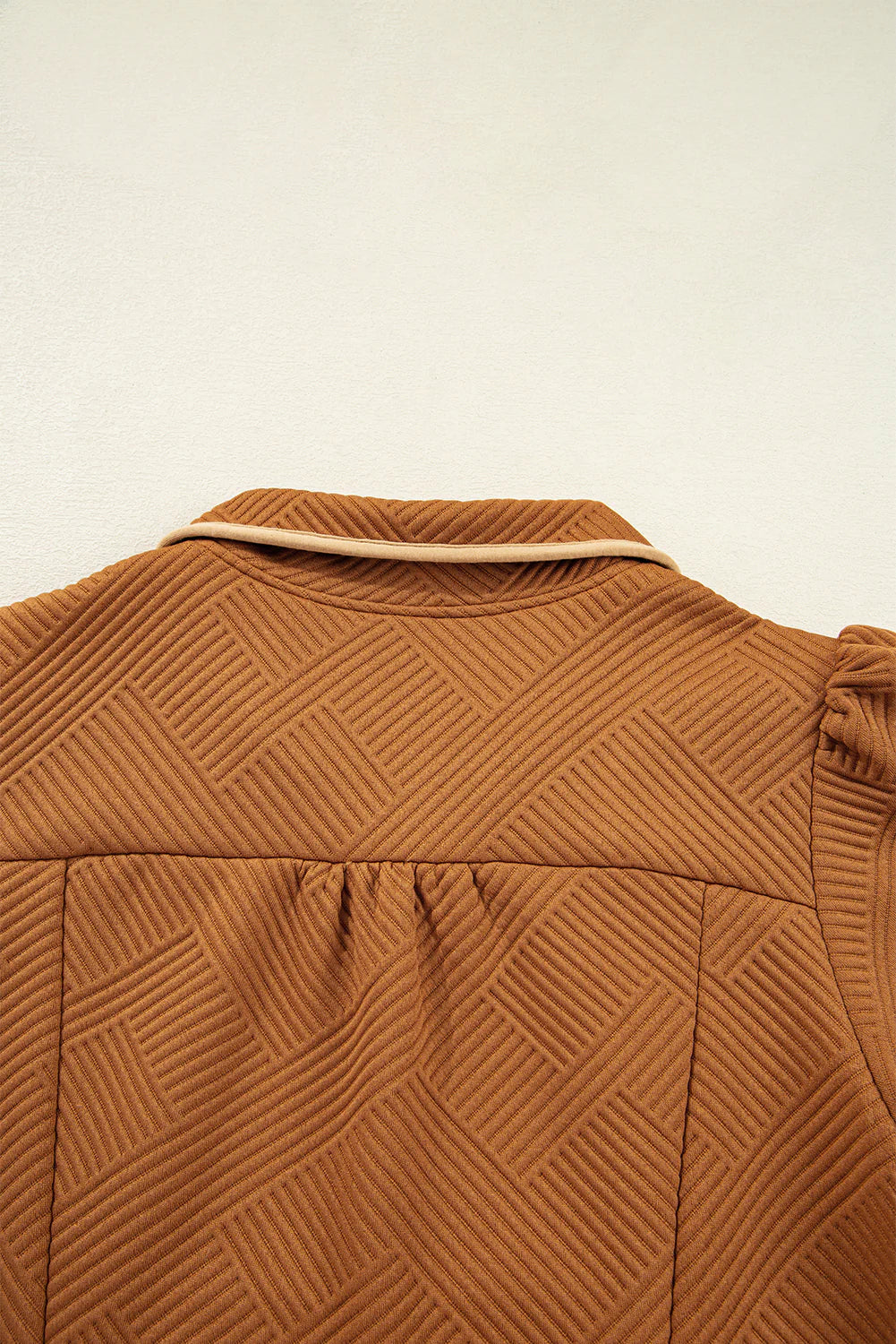Desert Gold Quarter Zip Dress
