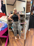 Camo Barrel Denim