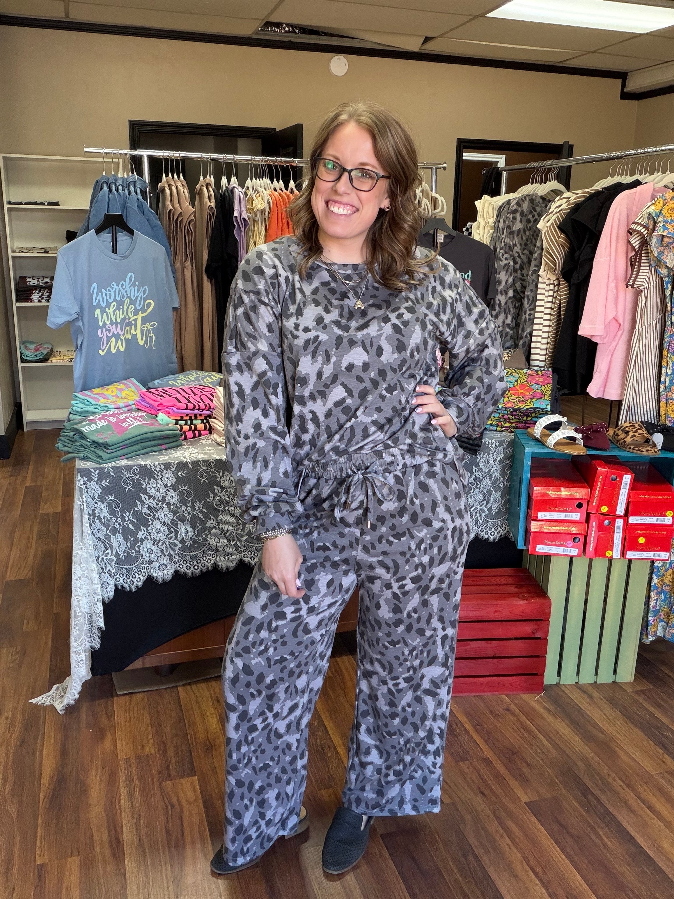Leopard Patchwork Set