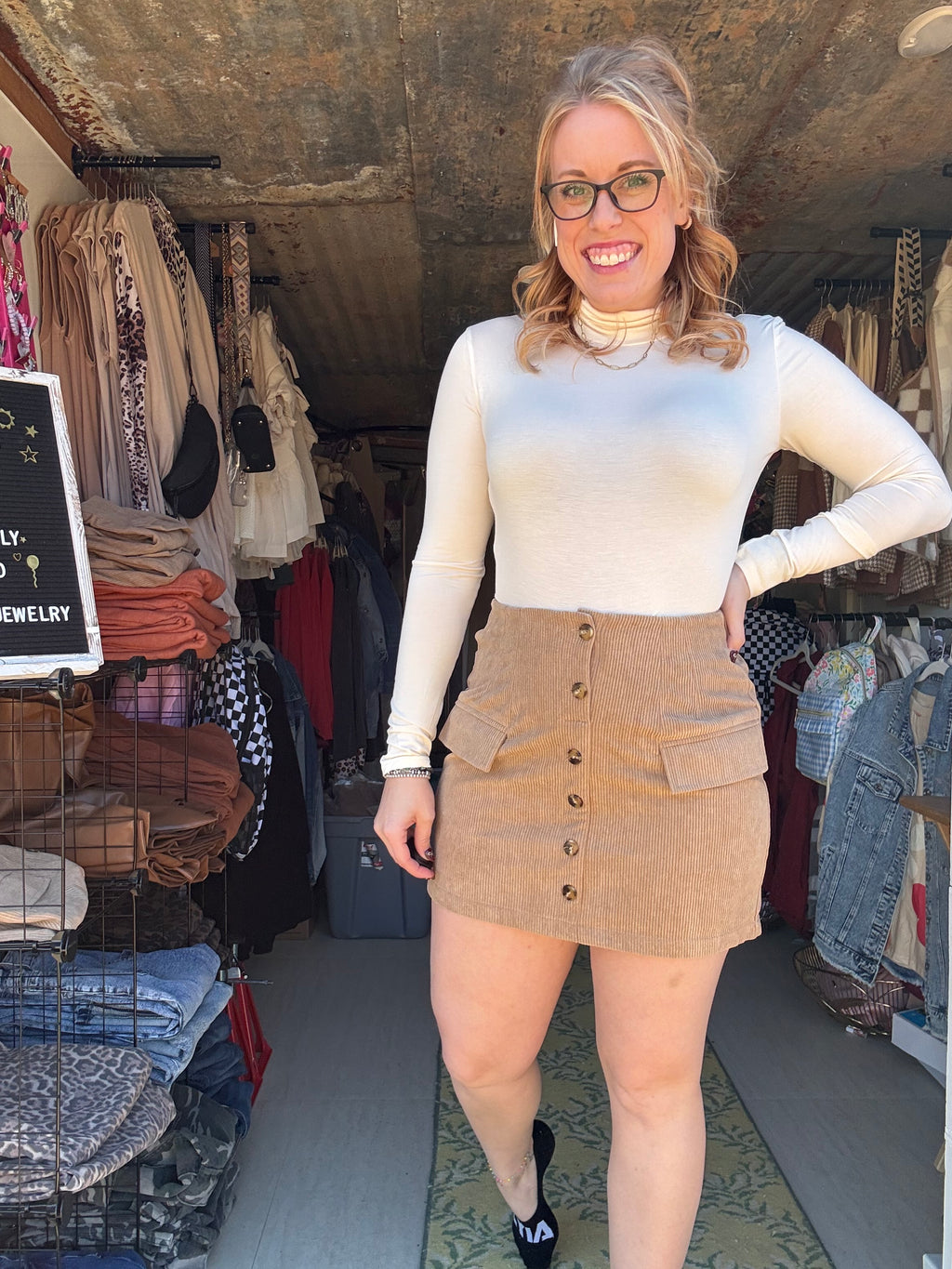 Long Sleeve Turtleneck Bodysuit