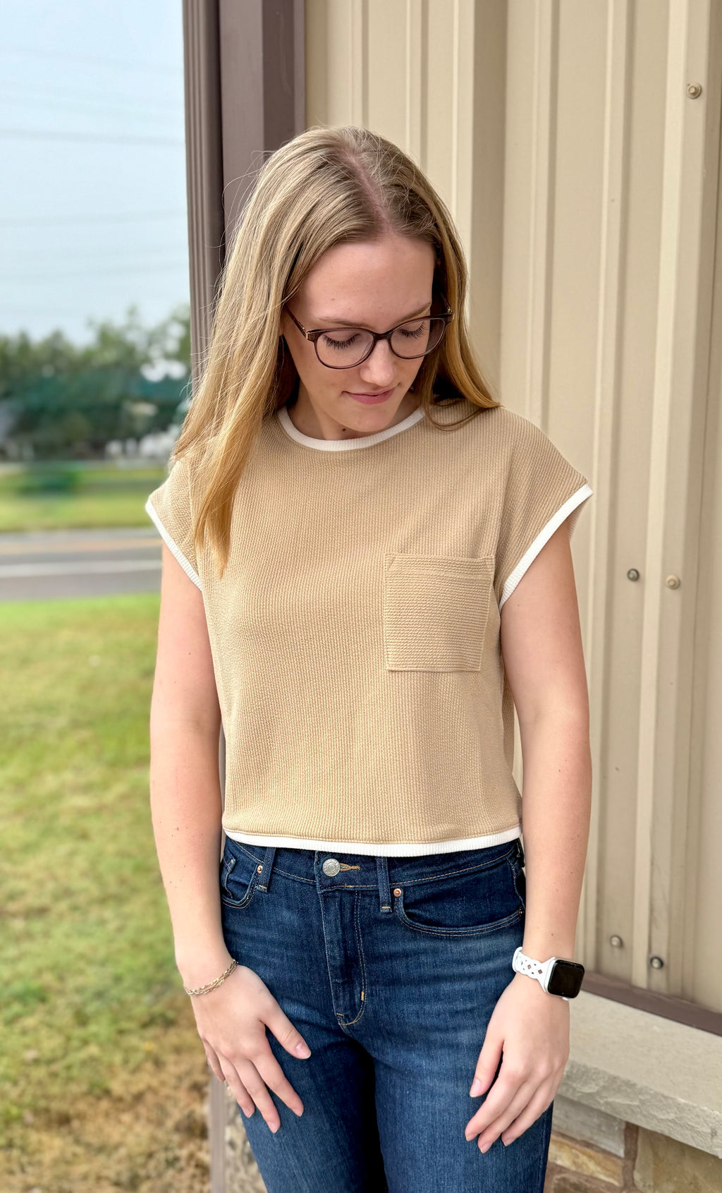 Tenny Lined Top