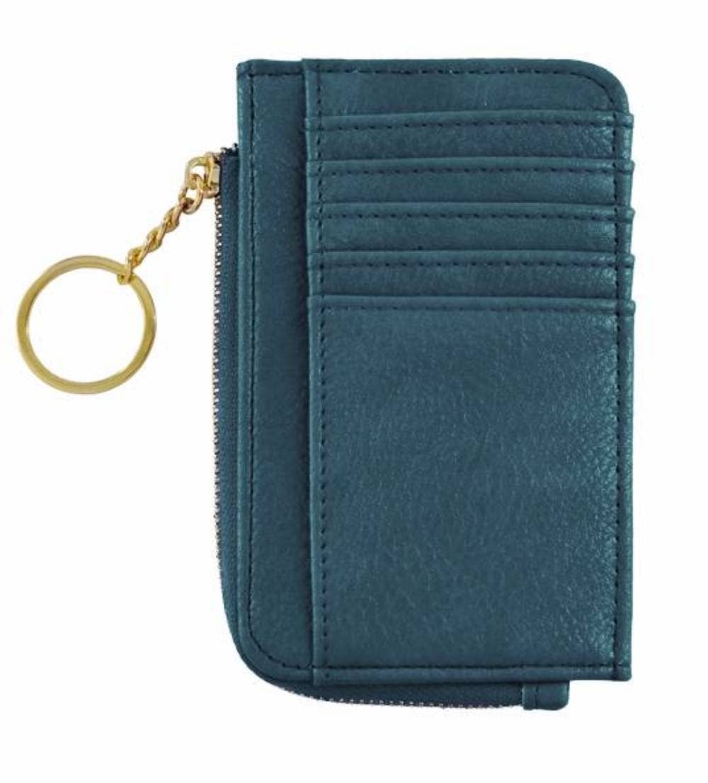 Small Faux Leather Card Holder