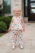 Chic floral gauze set