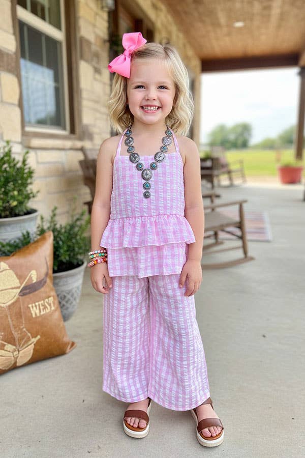 Chic seersucker set