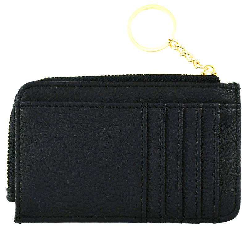 Small Faux Leather Card Holder