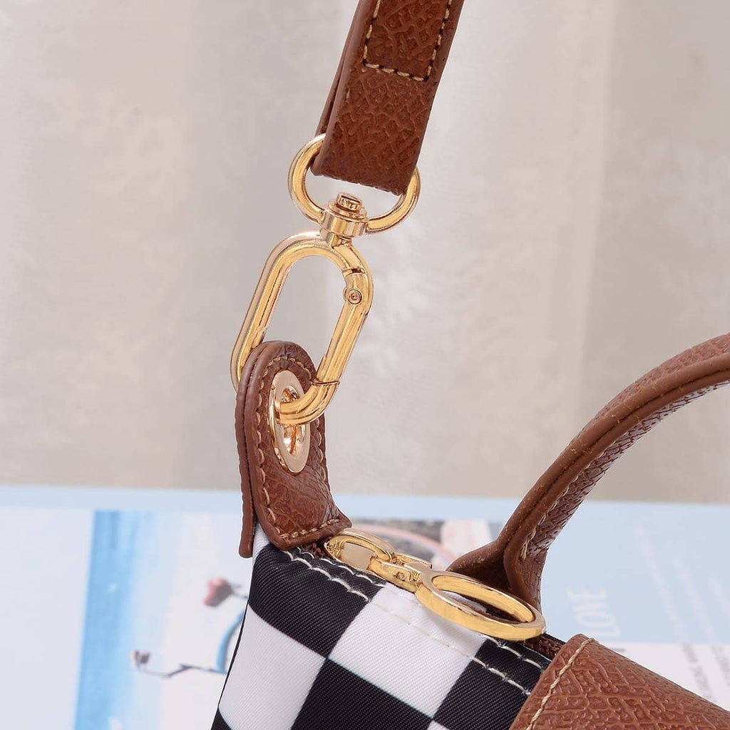 Claire Print Nylon Mini Crossbody Bag