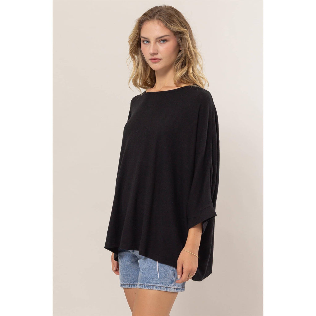 Dolman 3/4 Sleeve Top
