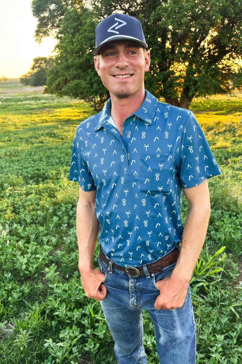 Cattleman Polo- Men’s