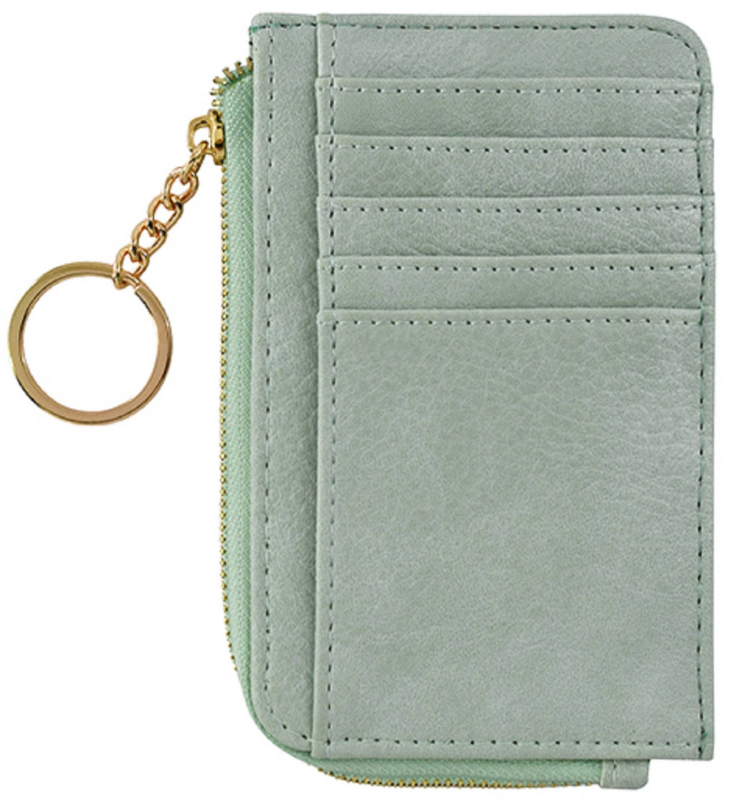 Small Faux Leather Card Holder