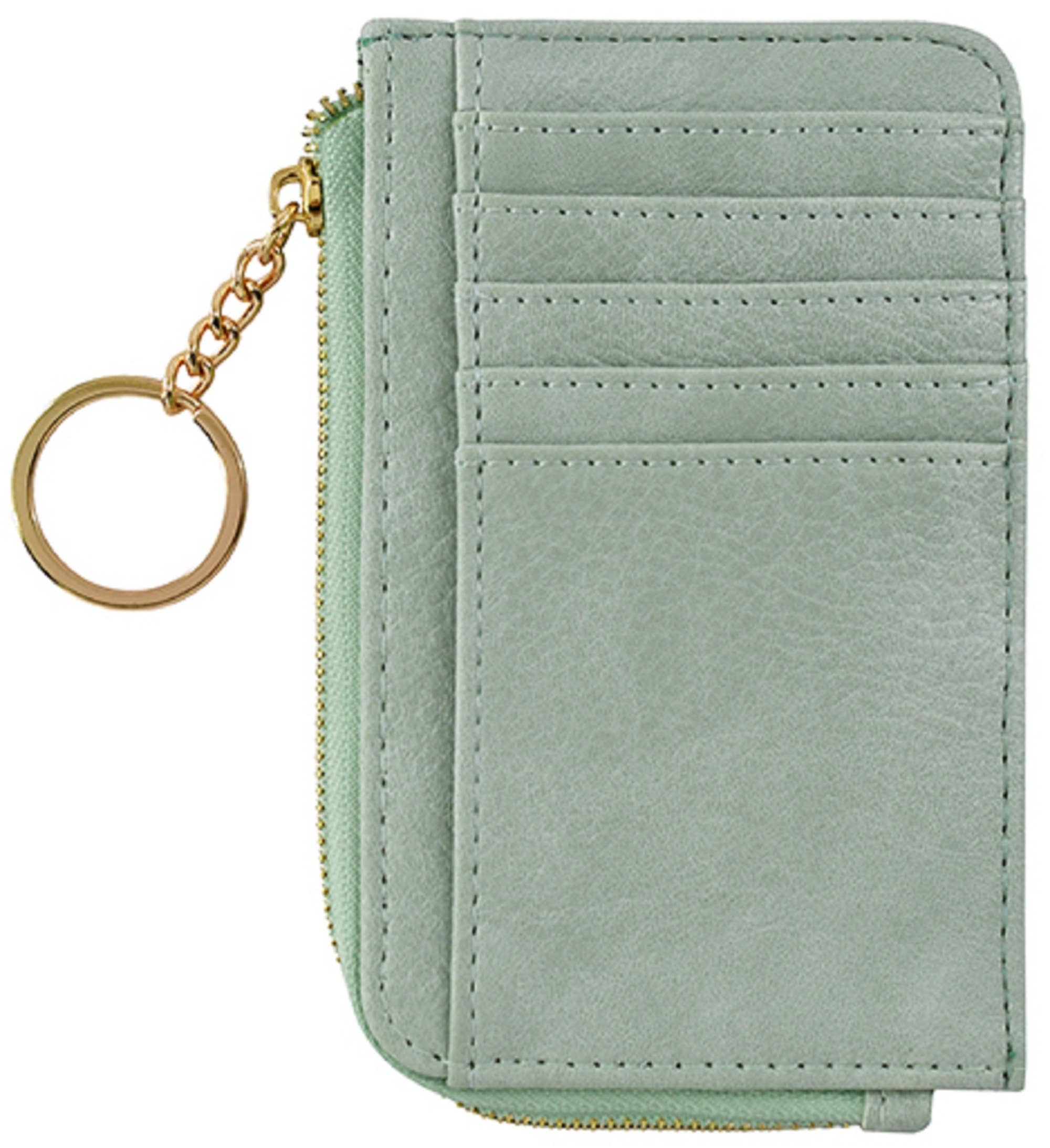Small Faux Leather Card Holder